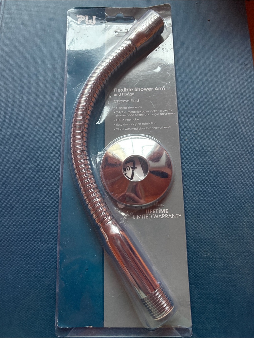Plumb Works Flexible Shower Arm and Flange